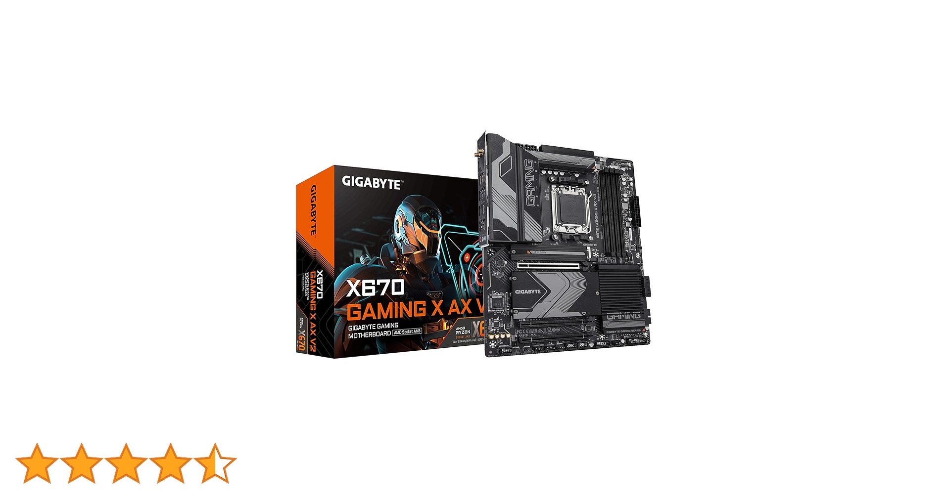 Amazon | GIGABYTE X670 GAMING X AX V2 AMD Ryzen 8000/7000
